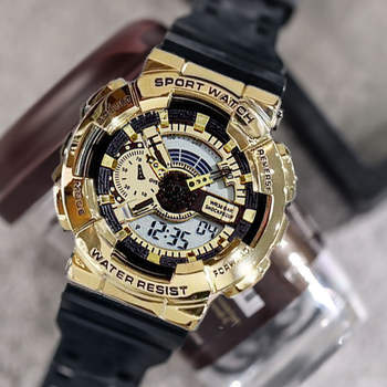 Electroplating color multifunctional electronic watch