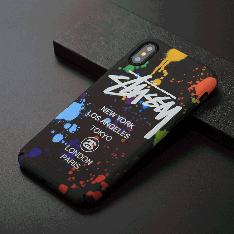 Paint Pattern Luminous Back Case