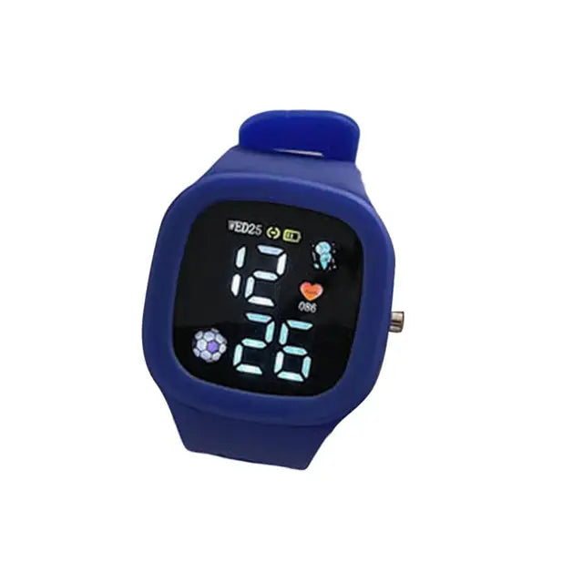 Digital Sports Student Wrist Watch