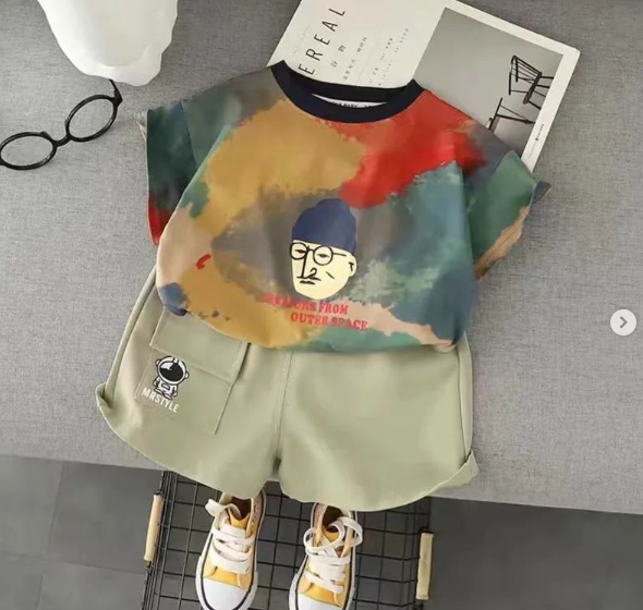 Korean Cotton Casual Children Clothes