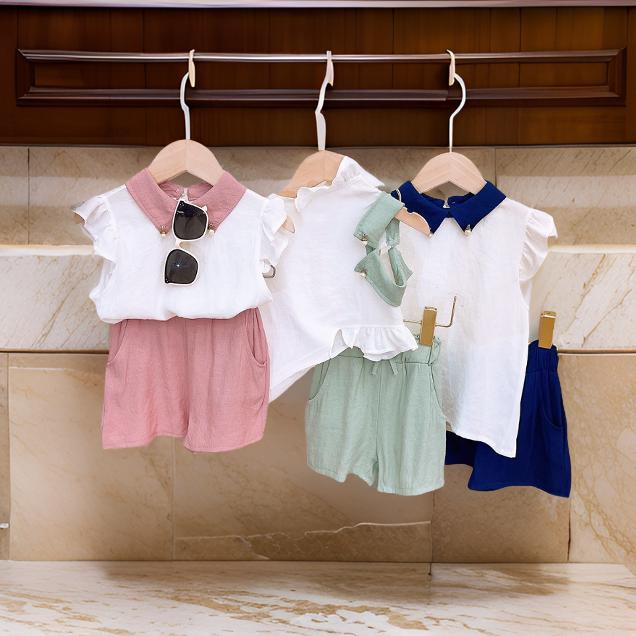 Two-piece Girls Cotton suit