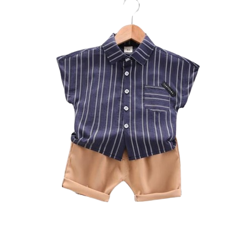 Turn Down Striped print