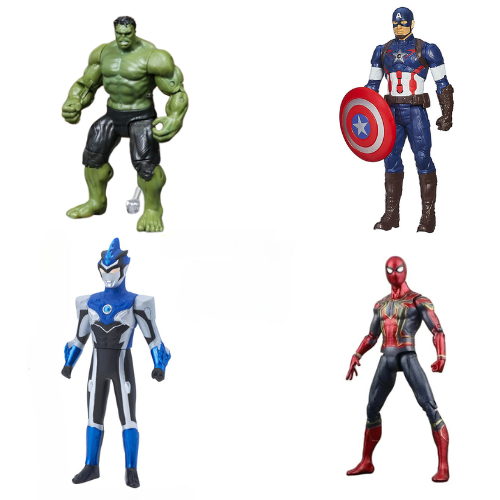 Soft Rubber Marvels Toys