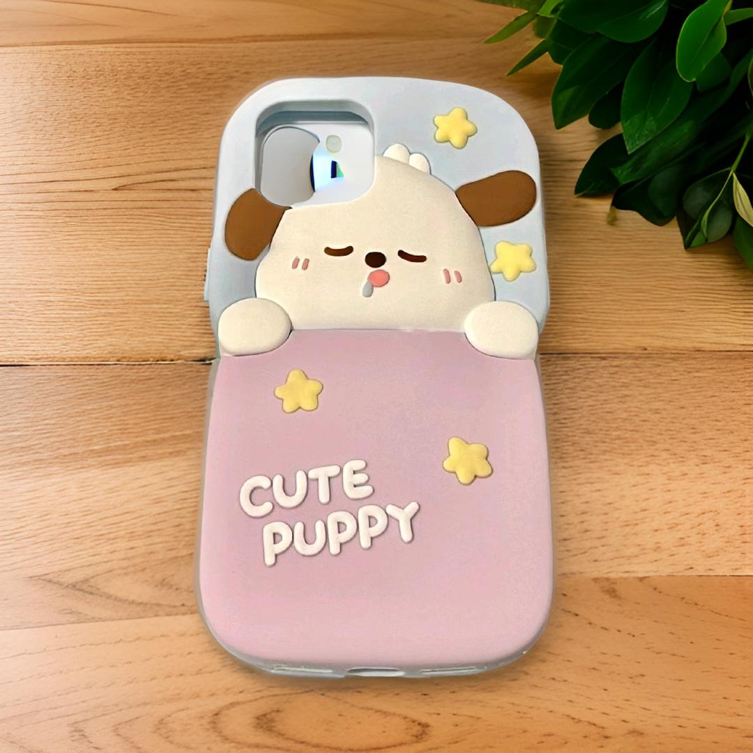Cute Puppy Cover For iPhone
