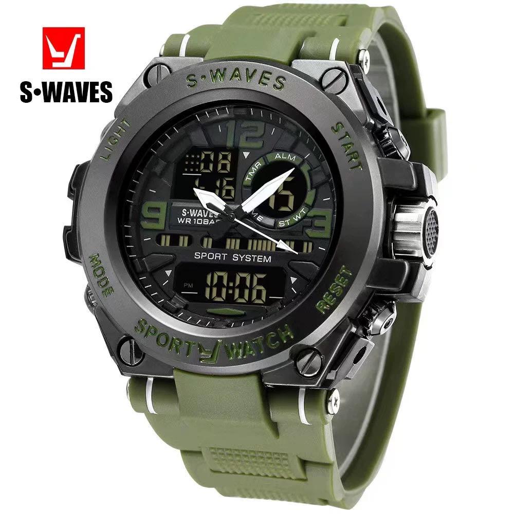 Men's Sports Dual Display Watch