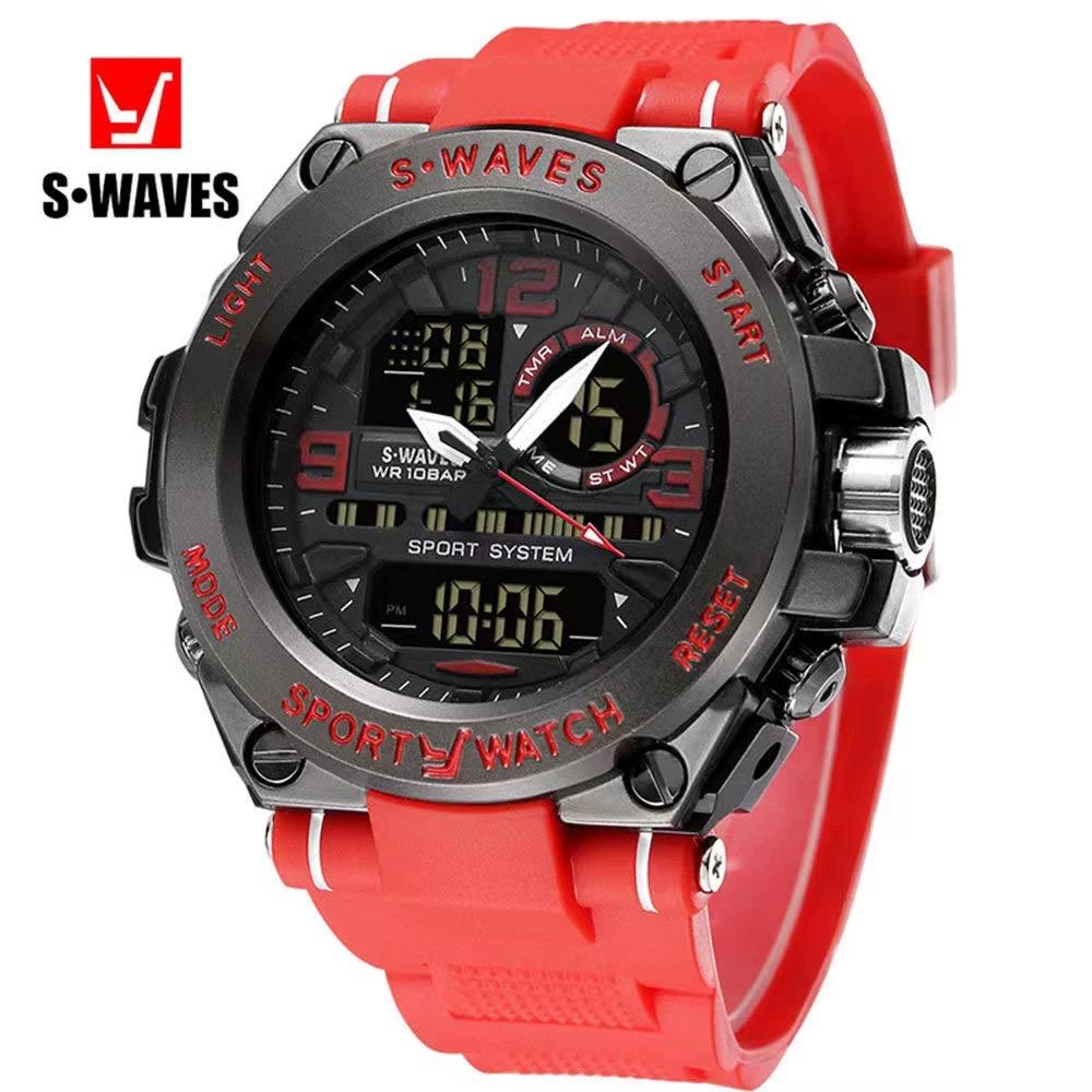 Men's Sports Dual Display Watch