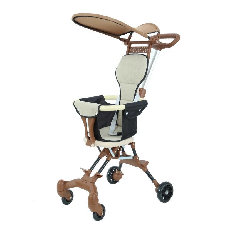 Two-way Stroller | Foldable | Reversible Seat | Lightweight | 6 Months To Ages 8 Year