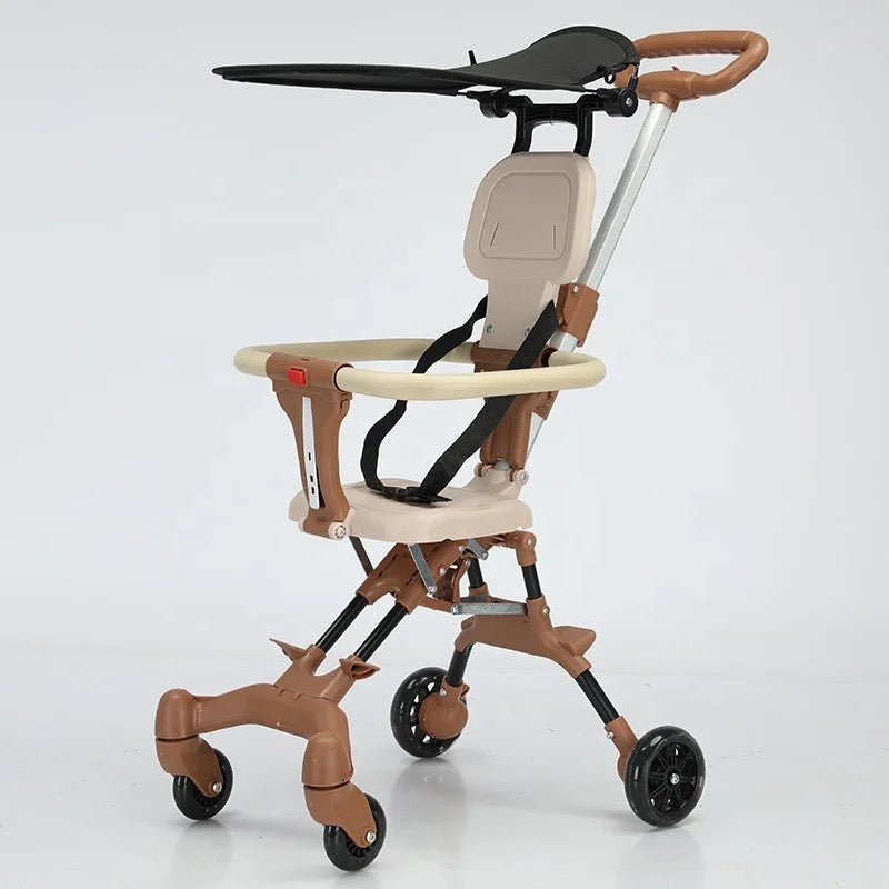 Two-way Stroller | Foldable | Reversible Seat | Lightweight | 6 Months To Ages 8 Year